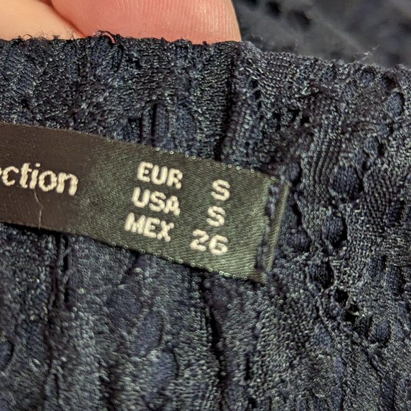 Zara Trafaluc Collection Mini Skirt with Lace Overlay - Picture 8 of 8